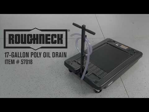 Roughneck 17-Gallon Poly Oil Drain