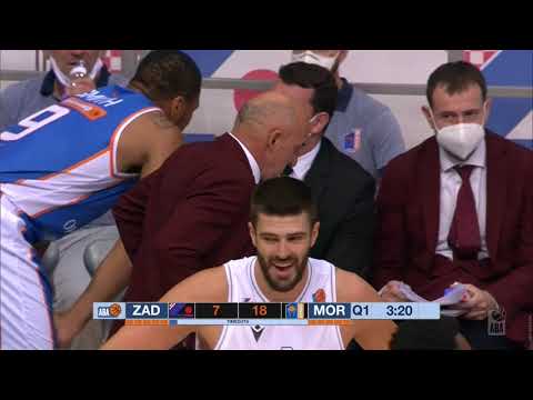 ABA Liga 2020/21, Round 1 match: Zadar - Mornar (9.10.2020)