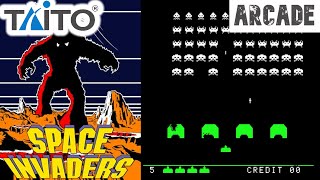 Space Invaders Arcade ( Taito 1978 ) 4k Gameplay