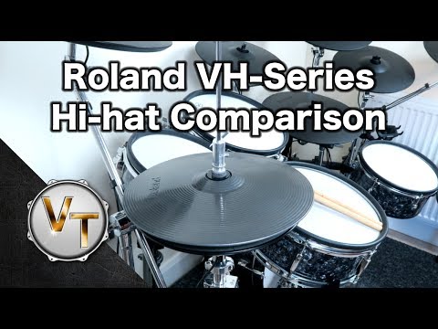 Roland VH-11, 12 & 13 Hi-hat Comparison
