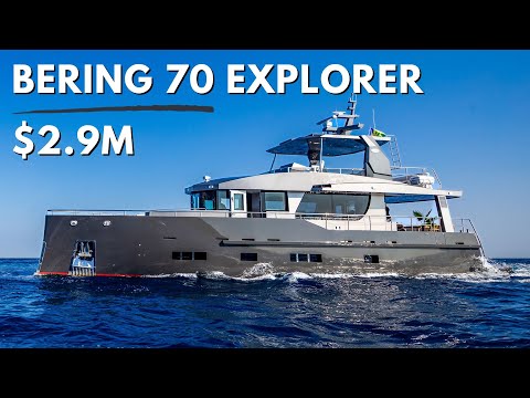 2019 Bering 70 EXPLORER Steel Hull Long-Range Expedition Pocket SuperYacht Tour