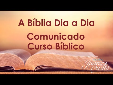Bible Course - Announcement - Father Juarez de Castro