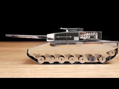 Коллекционная модель-конструктор Metal Time Leopard 2 Tank (MT079)