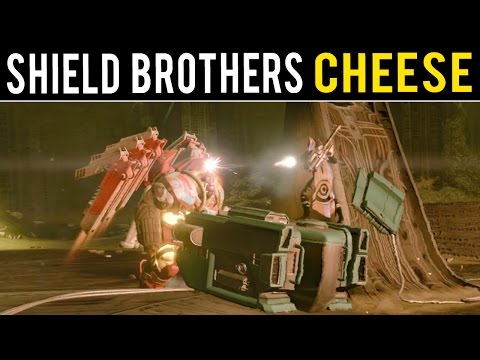 Destiny Glitches - Shield Brothers Nightfall Cheese! (THIS IS GUARANTEED TO HELP)