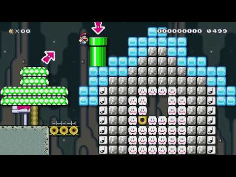 【とび森】 午前7時　Animal Crossing/Run by Pinoa - Super Mario Maker - No Commentary 1bs
