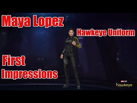 Maya Lopez Marvel's Hawkeye Uniform First Impressions (Marvel Future Fight)