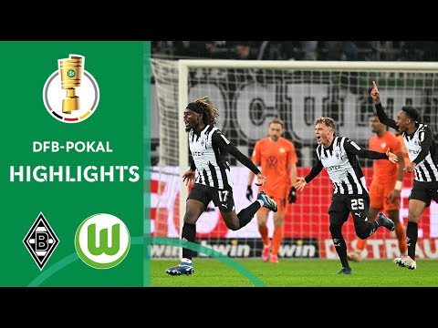 120th minute: Kone shocks Wolfsburg | Borussia M'gladbach - VfL Wolfsburg 1-0 | DFB-Pokal 23/24
