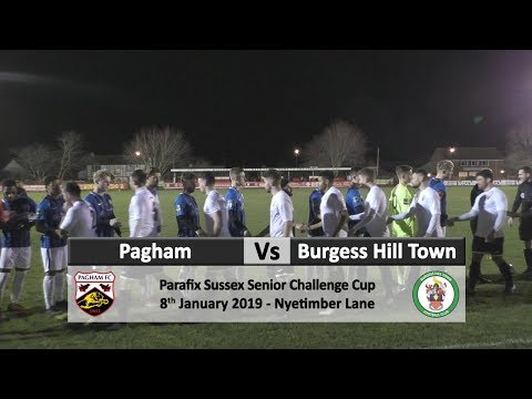 Pagham FC vs Burgess Hill Town FC - Sussex Senior Cup - 8th January 2019