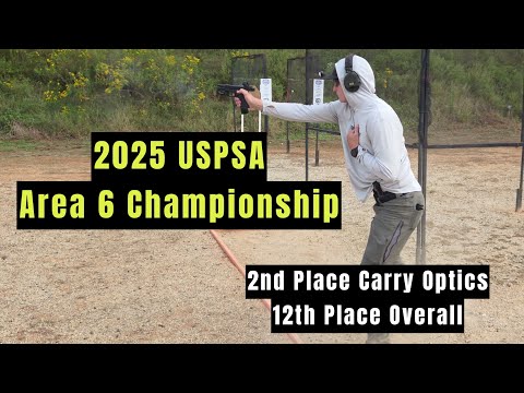 2025 USPSA Area 6 Championship - Appendix - Concealment - 2nd Place Carry Optics - Glock 17 Gen 5
