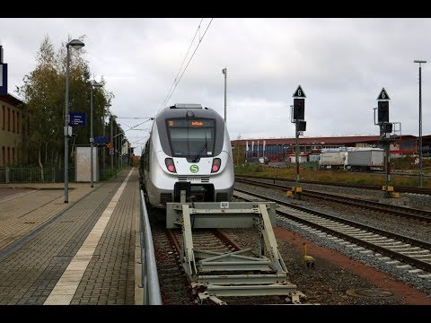 Zugmitfahrt - S3 Halle (Saale) - Geithain | Teil 1: Halle(S)Hbf - Leipzig-Connewitz [31.10.2017]