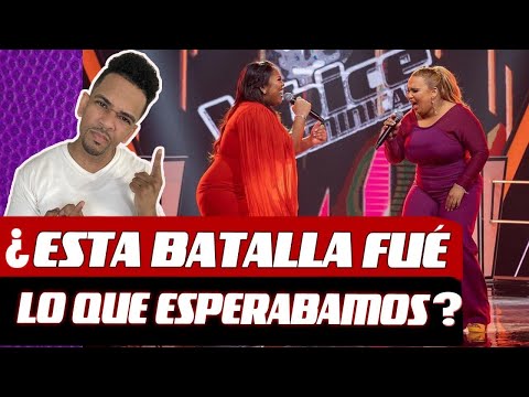 Liz Mena VS Elizabeth Suarez – "Fuera De Mi Vida" | Batallas | The Voice Dominicana (VIDEO REACCION)