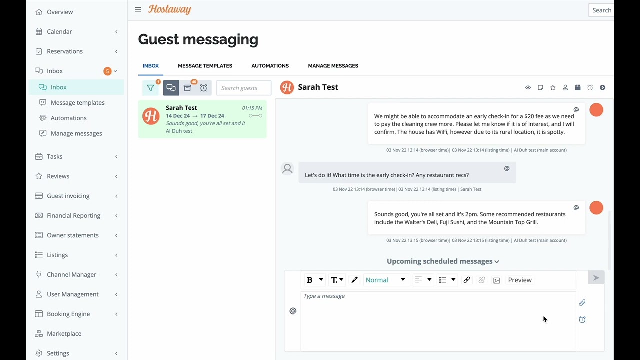 AI-responder for Hostaway - Chrome extension that cuts writing time by 98% with AI-powered responses