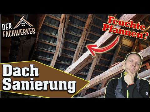 Feuchte Dachziegel, keine Unterspannbahn - wie soll man alte Dächer dämmen?