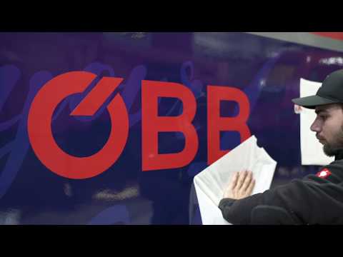 Beklebung Nightjet, WienxBrüssel