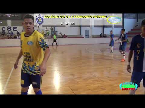 Colégio Fernando Ferrari x Colégio CVI Sub 17 - Final da Liga de Futsal Norte 2018