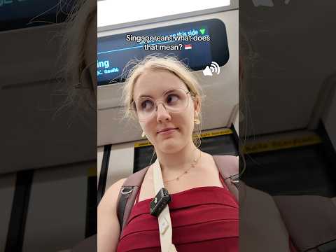 What does « Happy Happy » means in the MRT? 🇸🇬 #singapore #mrt #happyhappy #singaporevlog