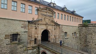 Erfurt Zitadelle Petersberg und Dom