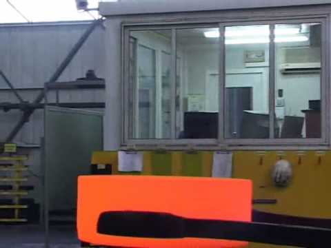 Large rotary hearth furnace