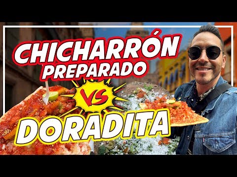 Los Famosos CHICHARRONES PREPARADOS del Centro Histórico.