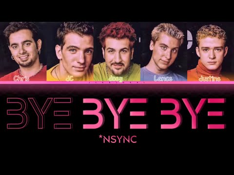 *NSYNC - Bye Bye Bye (Color Coded Lyrics)