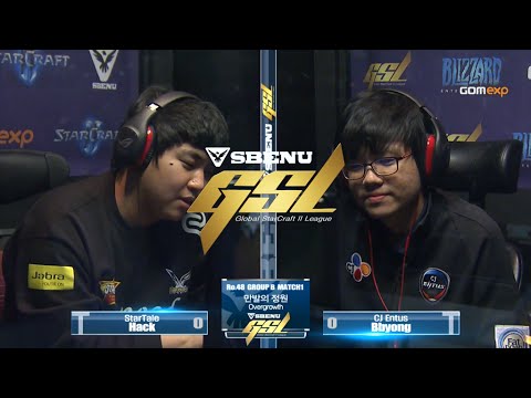 Hack vs Bbyong TvT Code A Group B Match 1, 2015 SBENU GSL Season 2   StarCraft 2