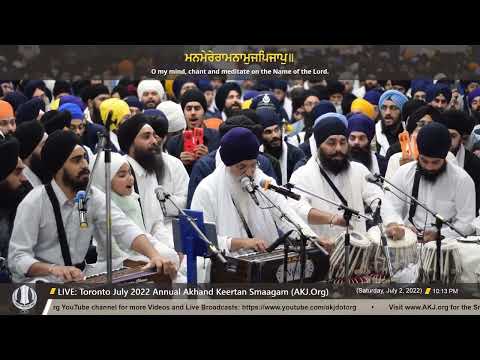 075 Bhai Amolak Singh Jee Australia - Saturday PM - Toronto July 2022 Annual Akhand Keertan Smaagam