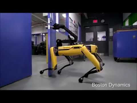 Boston Dynamics Dog learned how to open doors