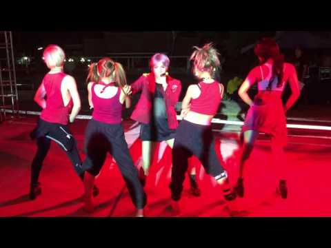 Black Ocean Cover Volume Up , Crazy , Hate - 4minute @ Korat Street Art 2nd Day !