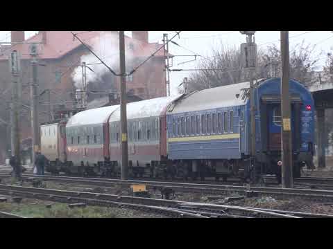 Tren IR380 Bucuresti Nord - Vicsani Frontiera & R5564 Suceava Nord - Botosani - 24.11.2019