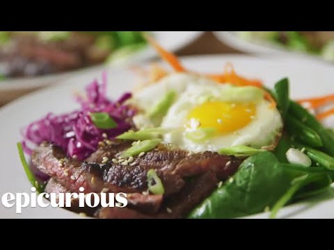 How to Make Korean-Style Steak Salad
