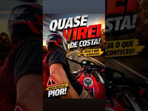 FUI CONHECER SÃO SEBASTIÃO DA GRAMA DE CB650F… E QUASE DEU MUITO RUIM!😳🔥🏍️#motovlog #cb650f #grau