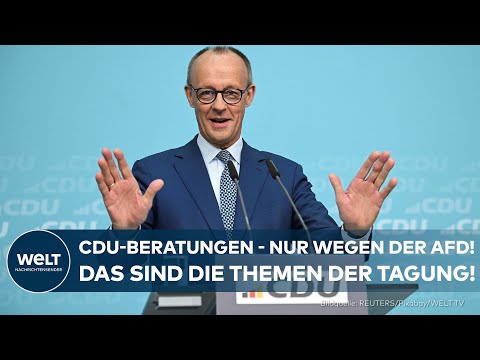STRATEGIE-TAGUNG DER CDU: Hier werden die Weichen für den Umgang mit der AfD gestellt!