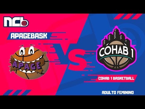 FINAL NCB 2021 ADULTO FEMININO - APAGEBASK X COHAB 1 BASKETBALL