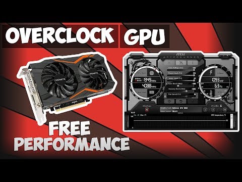 How To Overclock Graphics Card /GPU - Beginners Guide 2019