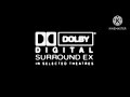 Dolby Digital Surround EX In Selected Theatres 1995 Logo