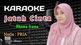 Download lagu Jatuh Cinta Karaoke - Rhoma irama - nada cowok. mp3