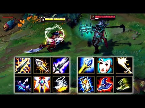 TRYNDAMERE vs MORDEKAISER FULL BUILD FIGHTS & Best Moments!