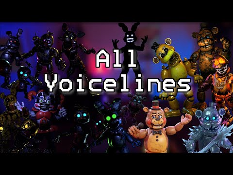 FNaF AR: Special Delivery All Voicelines (with subtitles)