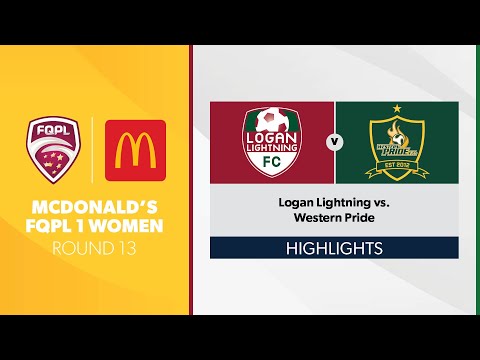 McDonald's FQPL 1 Women R13 - Logan Lightning vs. Western Pride Highlights