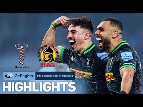 Harlequins v Exeter - HIGHLIGHTS | Marcus Smith Shines at HQ! | Gallagher Premiership 2022/23
