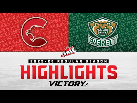 Prince George Cougars at Everett Silvertips 11/07 | WHL Highlights 2025-26