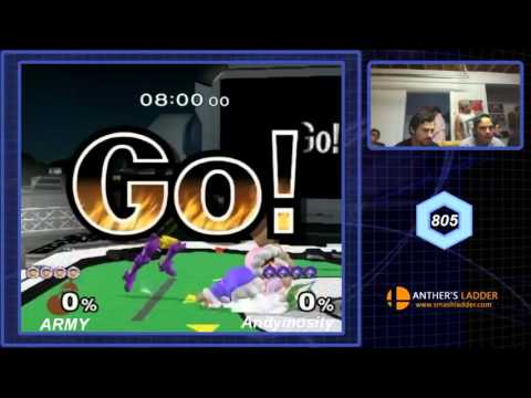 Melee @ Ross's #1: Singles Winners R3 - ARMY (Ice Climbers) vs Andymosity (Samus)