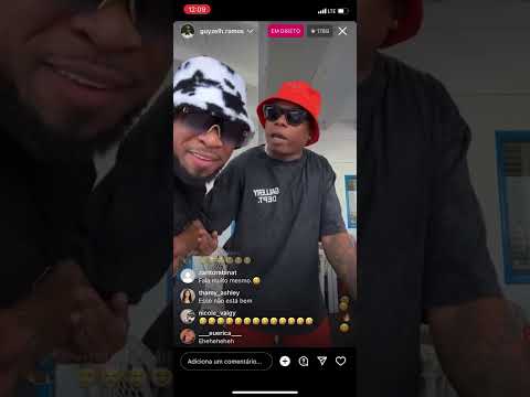 Guyzelh Ramos e Dj Supaman (chifres) @morrimortalmente
