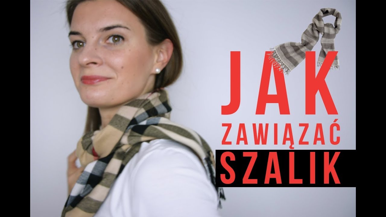 Jak zawiązać szalik - ciekawe sposoby