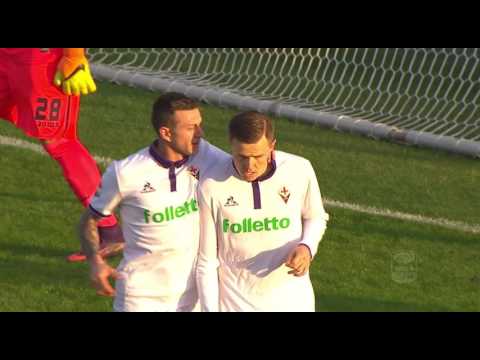 Il gol di Ilicic (47') - Empoli - Fiorentina - 0-4 - Giornata 13 - Serie A TIM 2016/17