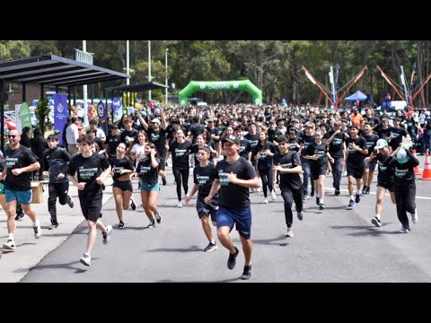 Más de mil jóvenes canarios participaron de correcaminata del INJU en el Parque Roosevelt