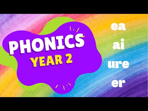 PHONICS LESSON | YEAR 2 | ea, ai, ure, er | WEEK 1 - DAY 1