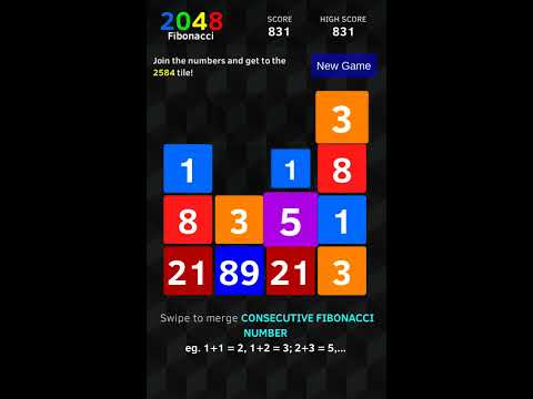 2048 Classic Puzzle +6 Games Video