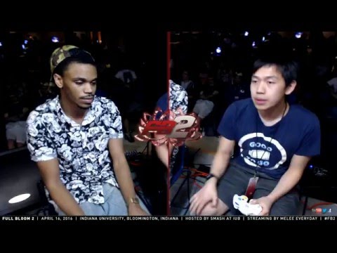 Full Bloom 2 - KJH (Fox) vs. Darkatma (Peach) - SSBM - Top 8, Loser's Semis