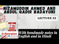 Historian Nizamuddin Ahmed and Abdul Qadir badayuni With Best Notes Important for BA,M.A,UGC-NET/JRF